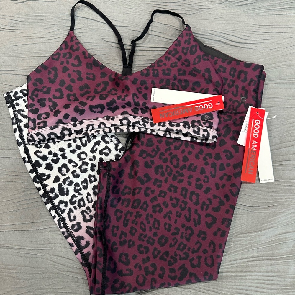 Good American Ombre Leopard Set